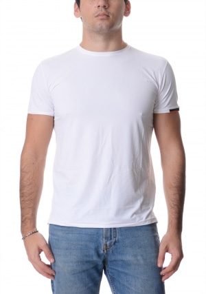 RRD Tshirt uomo bianca oxford logo maniche corte