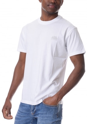 SUNDEK Tshirt uomo bianca girocollo con logo