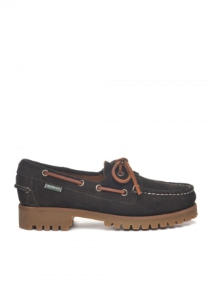 SEBAGO Mocassini donna marrone Ranger in pelle scamosciata ingrassata