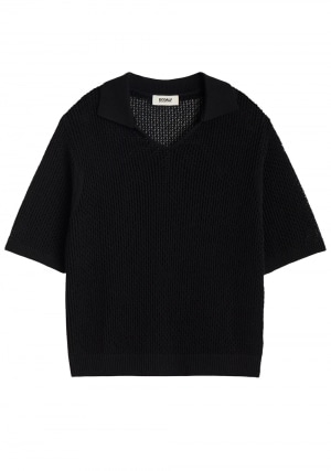 ECOALF Maglia donna nera Argan manica 3/4