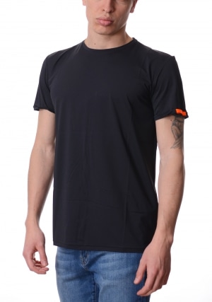 RRD Tshirt uomo nera Oxford maniche corte
