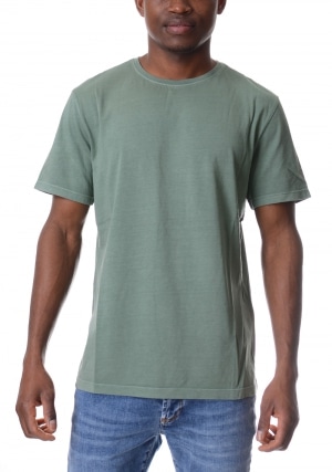 ECOALF Tshirt uomo verde Vent maniche corte tinta unita