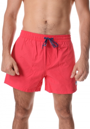 NORTH SAILS Costume boxer uomo fragola con logo