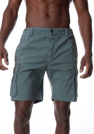 ECOALF bermuda cargo uomo verde ethicargo vita elastica dietro