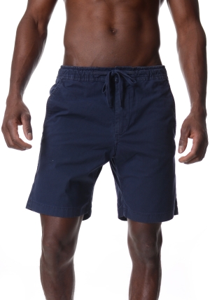 ECOALF bermuda uomo blu scuro ethic vita elastica regolabile