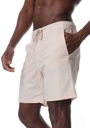 ECOALF bermuda uomo beige ethic vita elastica regolabile
