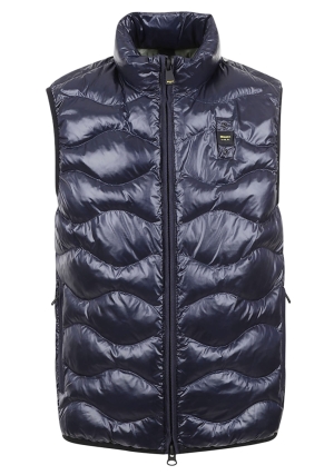 BLAUER smanicato uomo blu scuro danny ad onde