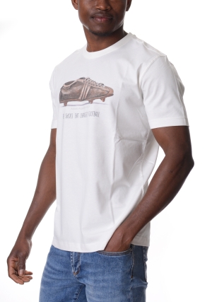 HOMEWARD tshirt uomo bianca stampa argentina 1953 maniche corte