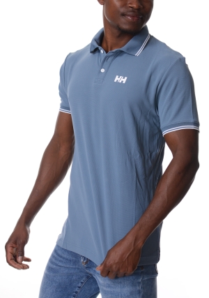 HELLY HANSEN polo uomo blu denim kos maniche corte
