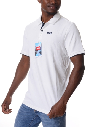 HELLY HANSEN polo uomo bianca ocean 2.0 maniche corte