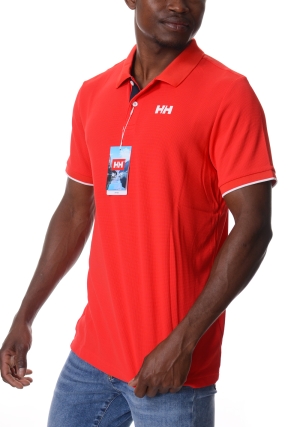 HELLY HANSEN polo uomo rossa ocean 2.0 maniche corte