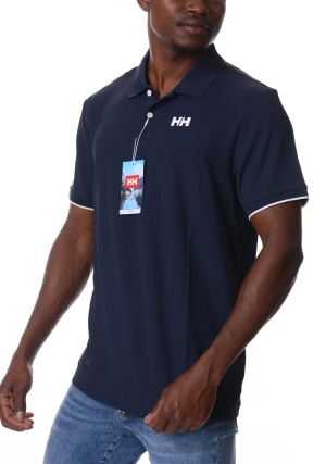 HELLY HANSEN polo uomo blu scuro ocean 2.0 maniche corte