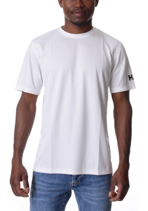 HELLY HANSEN tshirt tecnica uomo bianca tech 2.0 maniche corte