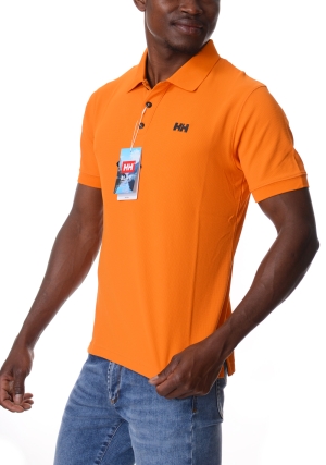 HELLY HANSEN polo uomo arancione driftline maniche corte