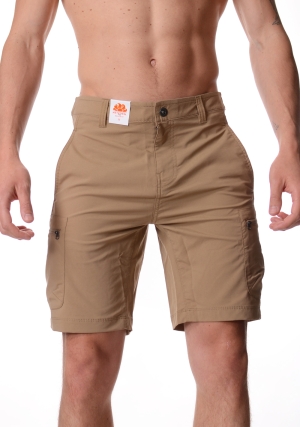 SUNDEK bermuda cargo uomo beige tessuto quick-dry
