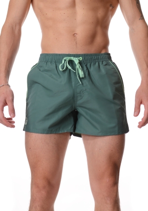 SUNDEK costume boxer uomo verde coltrane vita elastica