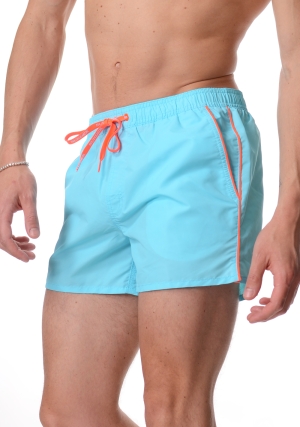 SUNDEK costume boxer uomo celeste coltrane vita elastica