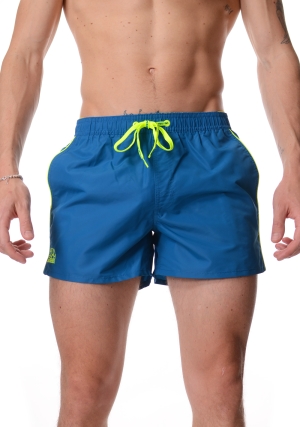SUNDEK costume boxer uomo blu cobalto coltrane vita elastica