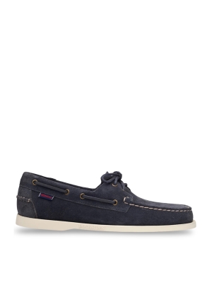 SEBAGO mocassini uomo blu scamosciati portland flesh out